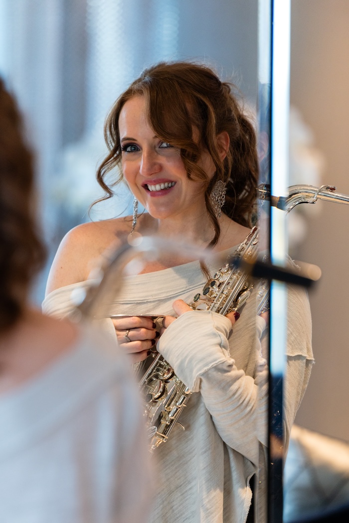 Female Saxophonist London Sax Teacher Hire